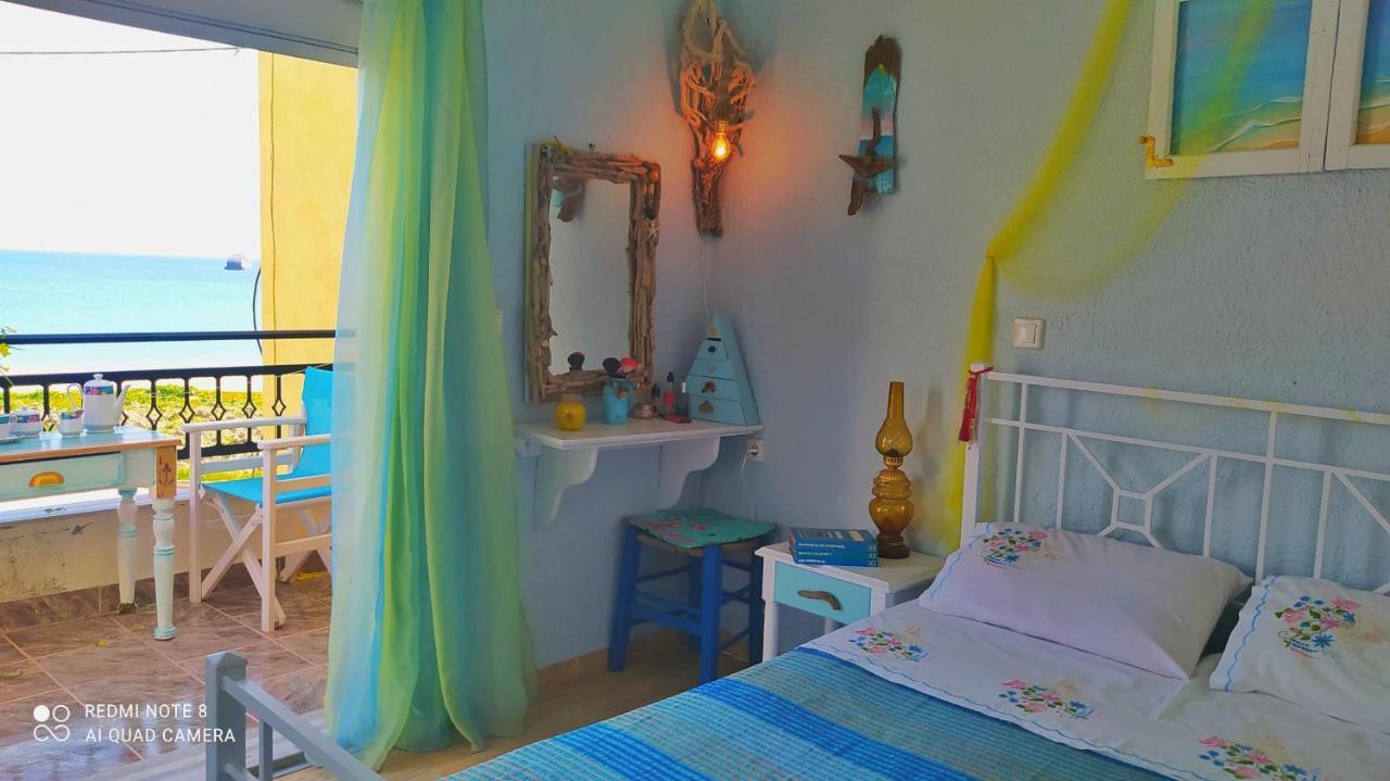Appartamento Socrates Sea View Kampos Marathokampou Esterno foto