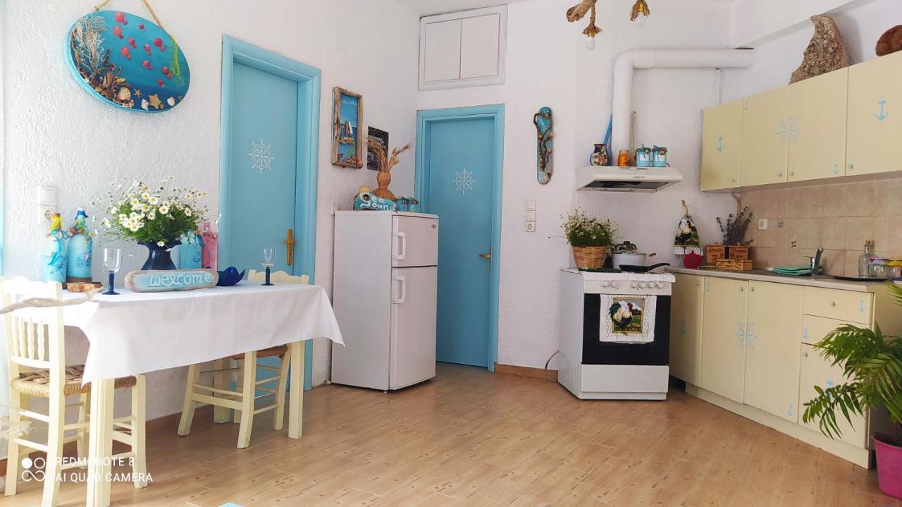Appartamento Socrates Sea View Kampos Marathokampou Esterno foto