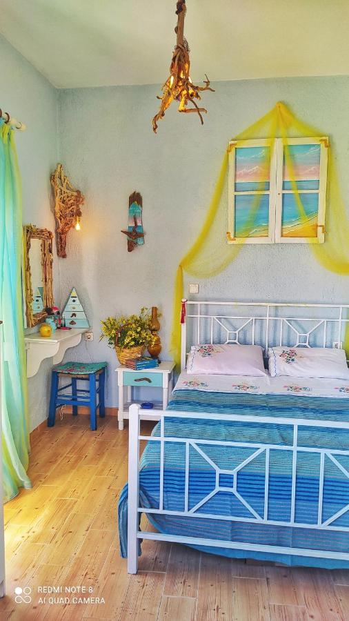 Appartamento Socrates Sea View Kampos Marathokampou Esterno foto