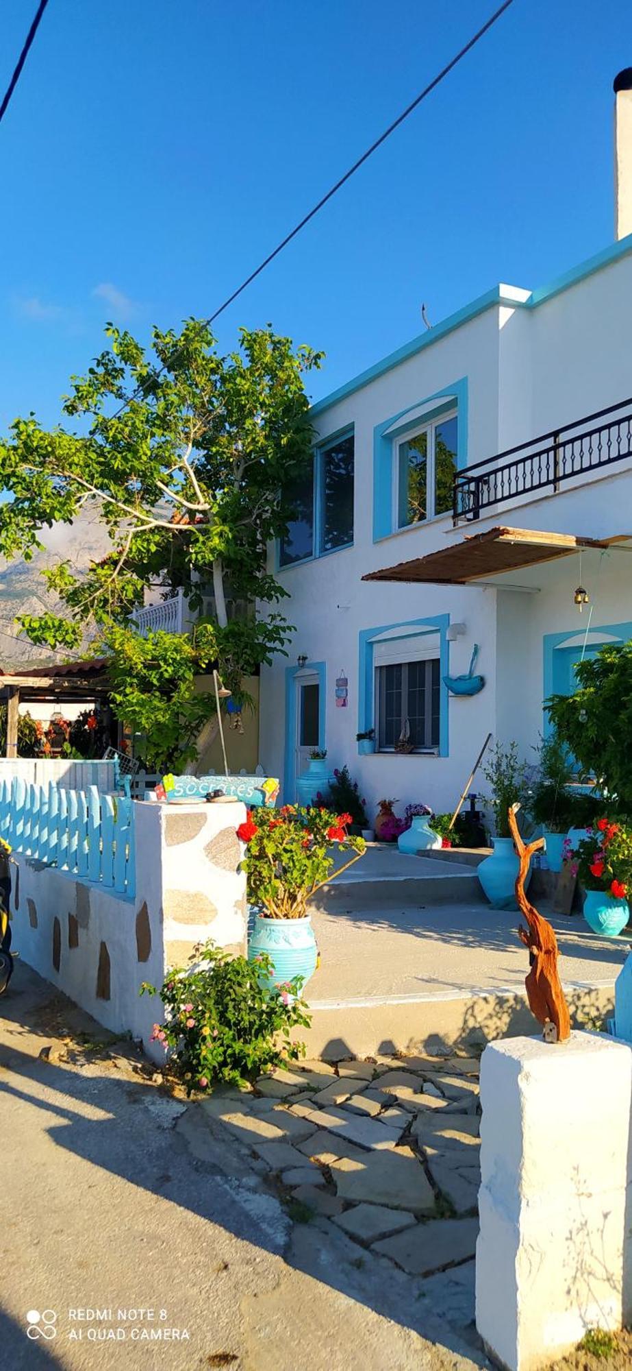 Appartamento Socrates Sea View Kampos Marathokampou Esterno foto
