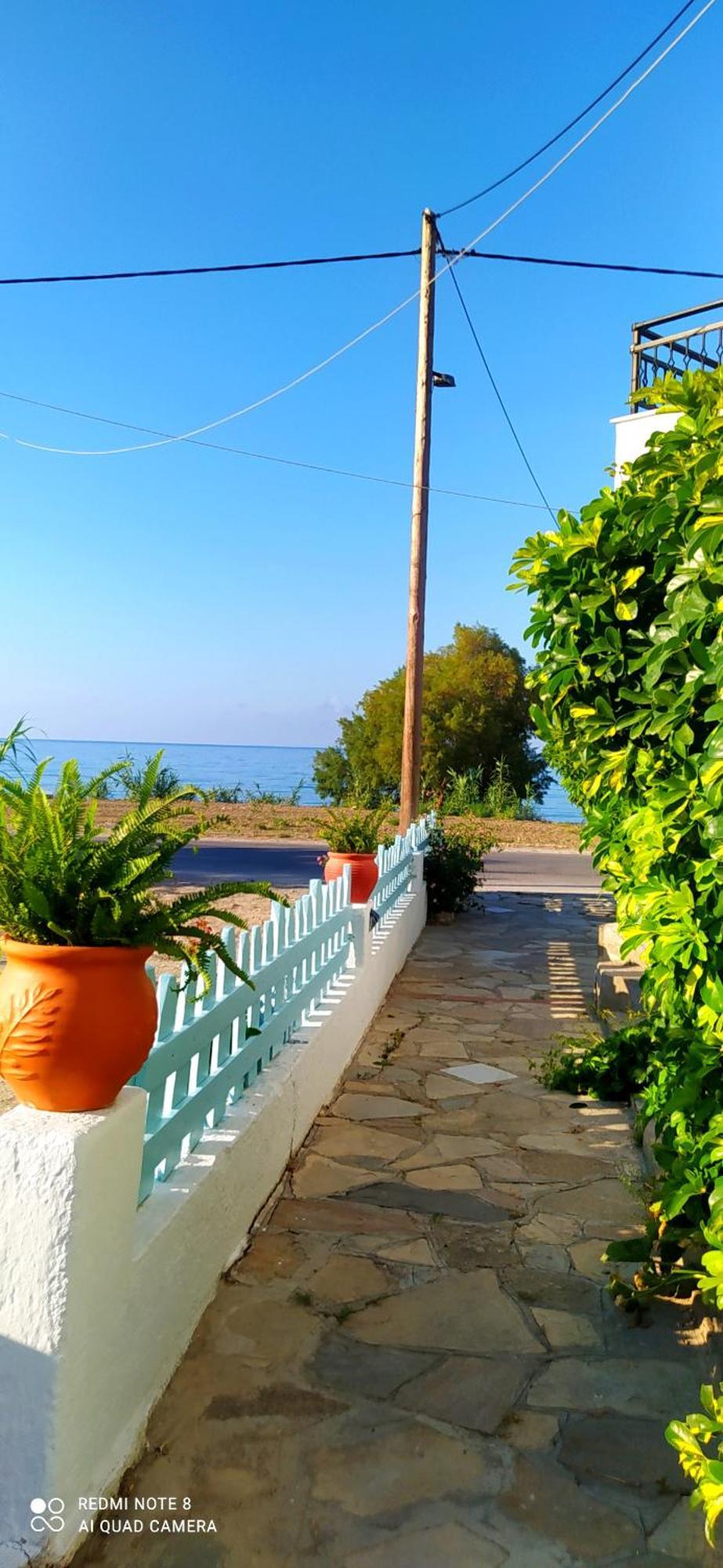 Appartamento Socrates Sea View Kampos Marathokampou Esterno foto